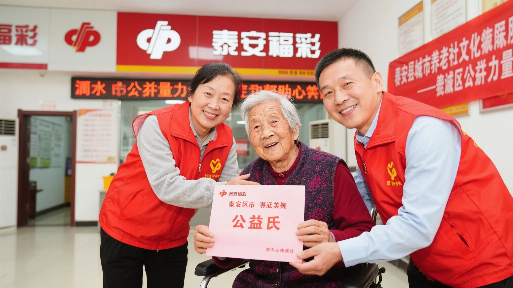 泰安福彩：打造关爱老年人的民生新篇章