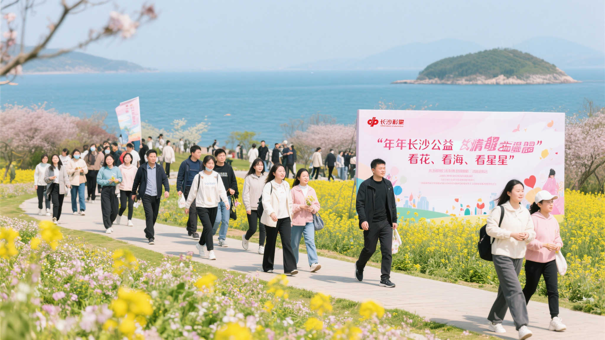 赏花海星愿，长沙福彩邀您春日同行
